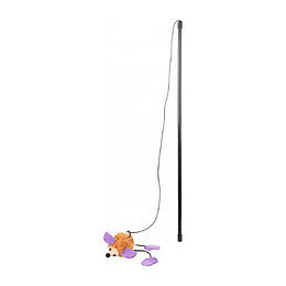 Canne À Pêche  Lena Hérisson  . Jouet Pour Chat. Couleurs Aléatoires - Flamingo Pet Products - Fl-46276