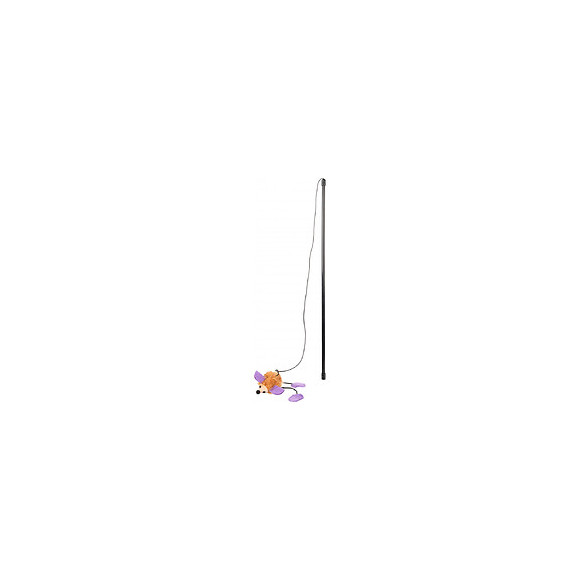 Canne À Pêche  Lena Hérisson  . Jouet Pour Chat. Couleurs Aléatoires - Flamingo Pet Products - Fl-46276