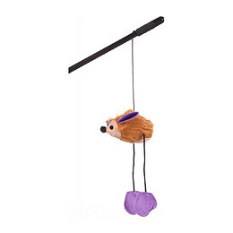 Canne À Pêche  Lena Hérisson  . Jouet Pour Chat. Couleurs Aléatoires - Flamingo Pet Products - Fl-46276