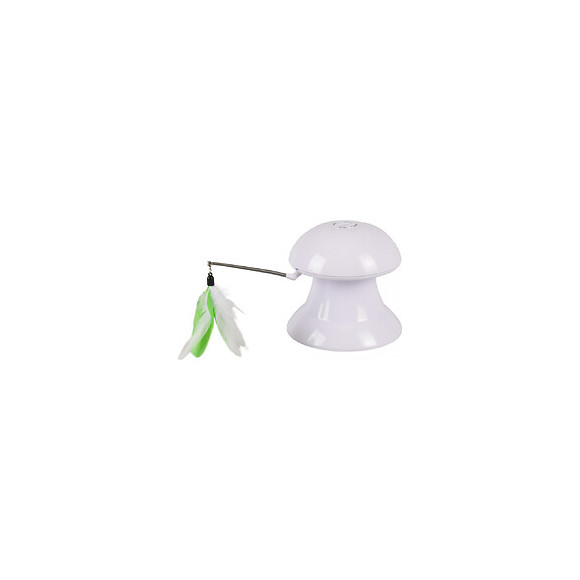 Jouet 2 En 1 Avec Plume Et Pointeur Lumineux. Pour Chat. - Flamingo Pet Products - Fl-560646