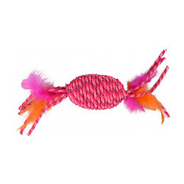 Rouleau Bibi Rose 29 Cm. Jouet Pour Chat . - Flamingo Pet Products - Fl-560911