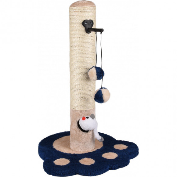 Grattoir, Ø 36 Cm,  H 51 Cm, Viva 2 Bleu, Pour Chat. - Flamingo Pet Products - Fl-5334534