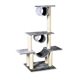 Arbre A Chat Amedeo. Couleur Gris Clair.  Hauteur 140 Cm. Pour Chat. - Flamingo Pet Products - Fl-561228