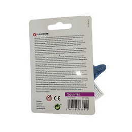 Jouet Ecureuil Medy Bleu. Taille 8.5 X 9.5 Cm. Pour Chat. - Flamingo Pet Products - Fl-561163