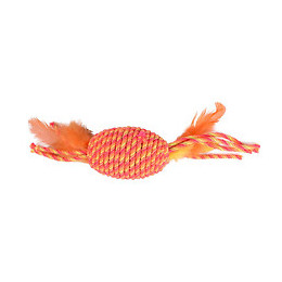 Rouleau Bibi Orange 29 Cm. Jouet Pour Chat . - Flamingo Pet Products - Fl-560912