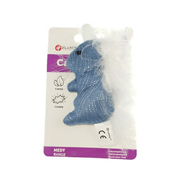 Jouet Ecureuil Medy Bleu. Taille 8.5 X 9.5 Cm. Pour Chat. - Flamingo Pet Products - Fl-561163