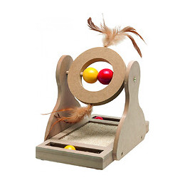 Jouet  Tumbler En Bois, Pour Gratter.  30 Cm. Pour Chat . - Flamingo Pet Products - Fl560148