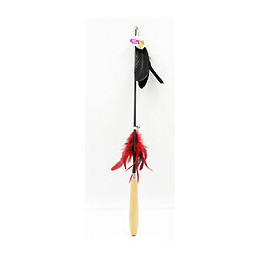 Canne A Pêche Yula Télescopique De 57 Cm À 90 Cm. Pour Chat - Flamingo Pet Products - Fl-560771