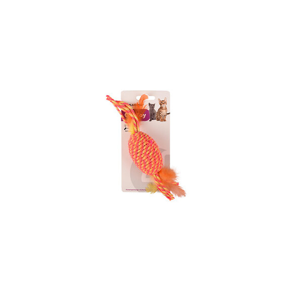 Rouleau Bibi Orange 29 Cm. Jouet Pour Chat . - Flamingo Pet Products - Fl-560912