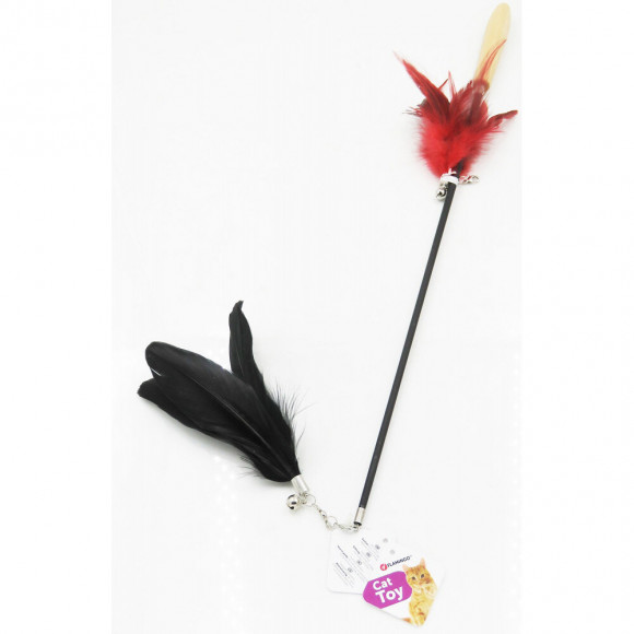Canne A Pêche Yula Télescopique De 57 Cm À 90 Cm. Pour Chat - Flamingo Pet Products - Fl-560771