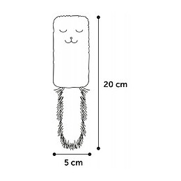 1 Coussin Suava .20 Cm. Jouet Pour Chat. Couleur Aléatoire. - Flamingo Pet Products - Fl-561178