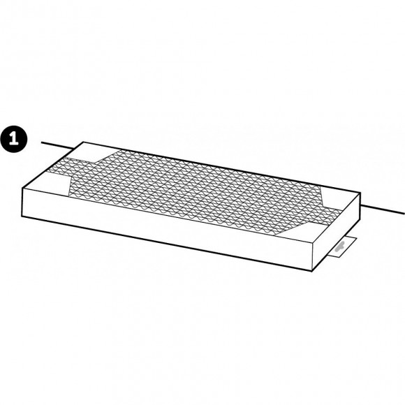 Grattoir Pour Chat En Carton 49 Cm X 12 Cm H 4,50 Cm - Flamingo Pet Products - Fl-500340