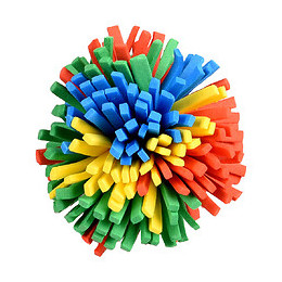 1 Balle Hoepsy Pompon. Ø 4.2 Cm. . Jouet Pour Chat. - Flamingo Pet Products - Fl-561159