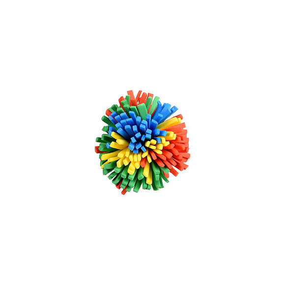 1 Balle Hoepsy Pompon. Ø 4.2 Cm. . Jouet Pour Chat. - Flamingo Pet Products - Fl-561159