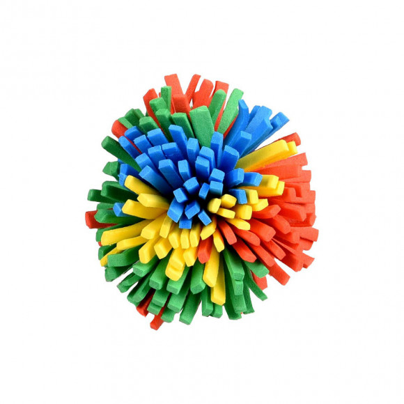 1 Balle Hoepsy Pompon. Ø 4.2 Cm. . Jouet Pour Chat. - Flamingo Pet Products - Fl-561159