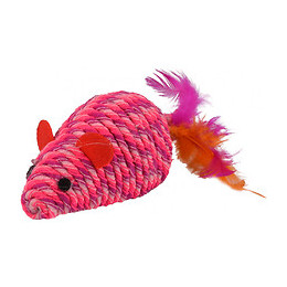 Souris Bibi Rose 21 Cm. Jouet Pour Chat . - Flamingo Pet Products - Fl-560909