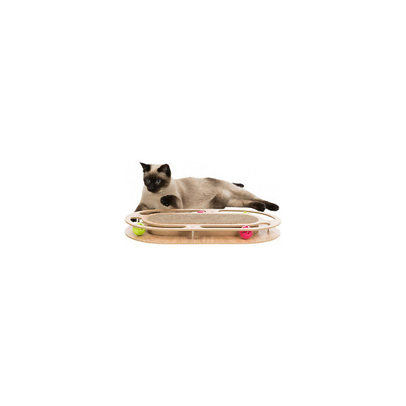 Jeux Plaque Griffoir, Cadre Bois, 46 Cm, Pour Chats. - Trixie - Tr-48020