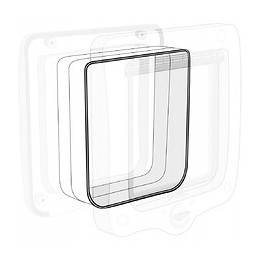 Tunnel Blanc 19 X 21 Cm. Pour Chatière 44241. Pour Chat. Attention 27 Mm De Profondeur. - Trixie - Tr-44271