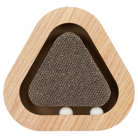 Plaque Griffoir Triangulaire, 36 Cm. Pour Chat. - Trixie - Tr-48009