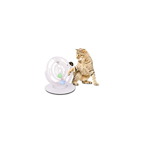 Roue En Rotation Dita Ø 26 X 27.5 Cm. Jouet Chat - Flamingo Pet Products - Fl-561211