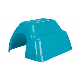 Maison En Plastique . 29 X 19 X 33 Cm. Couleur Aléatoire. Pour Lapins Nain. - Trixie - Tr-61343