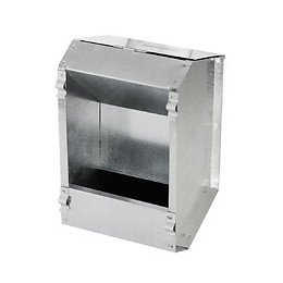 Distributeur De Nourriture Automatique Pour Lapins 2.2 Litres En Galva - Kerbl - Ke-74101