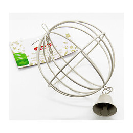 Boule À Foin Ø 10 Cm. A Suspendre. Beige. Pour Rongeur. - Zolux - Zo-206868