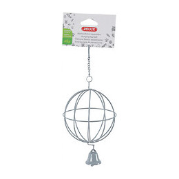 Boule À Foin Ø 10 Cm. A Suspendre. Grise. Pour Rongeur. - Zolux - Zo-206869