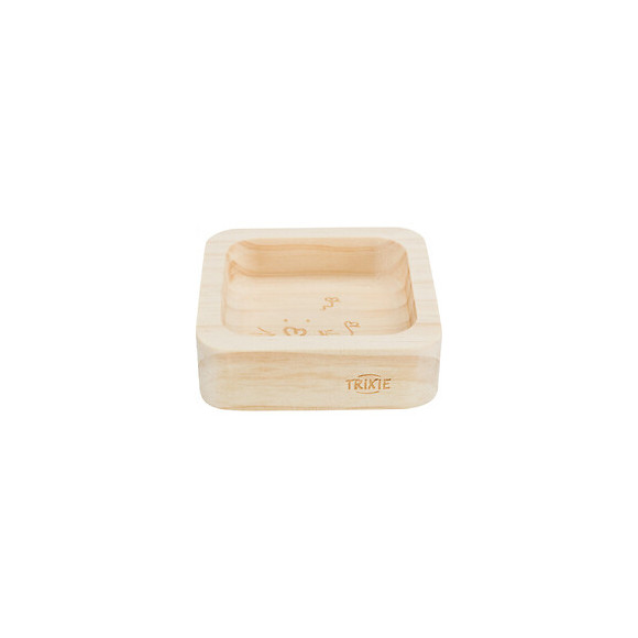 Bol En Bois De 60 Ml.  8 X 8 Cm. Pour Rongeurs. - Trixie - Tr-60758