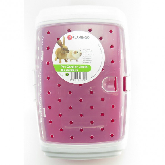 Cage 26 X 40 X 23 Cm.cage De Transport Lizzie  Taille L. Pour Rongeur. - Flamingo Pet Products - Fl-210151