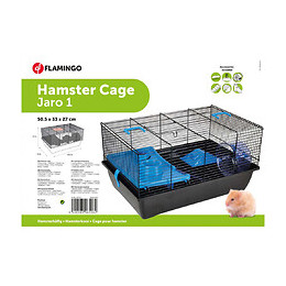 Cage Pour Hamster.   Jaro 1. Taille 50 X 33 X 27 Cm.   Pour Rongeur. - Flamingo Pet Products - Fl-210125