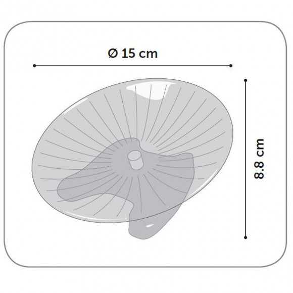 Plateau De Course Susie Ø 15 Cm S .vert Pour Rongeur - Flamingo Pet Products - Fl-210193