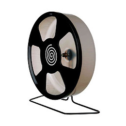 Roue D'exercice Pour Hamster, Diamètre : 28 Cm, Coloris Aléatoire - Trixie - Tr-61011