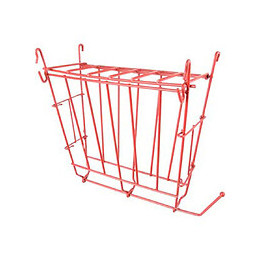 Râtelier À Nourriture Refermable + Support À Fruit 17 X 8.5 X 20 Cm Pour Rongeur. Couleur Rouge - Flamingo Pet Products - Fl