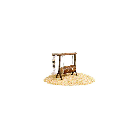 Balançoire En Bois Pour Hamster Et Souris. Petit Rongeur. - Flamingo Pet Products - Fl-88608