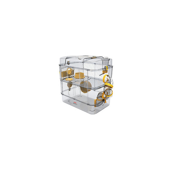 Cage Duo Rody3. Couleur Banane. Taille 41 X 27 X 40.5 Cm H. Pour Rongeur - Zolux - Zo-206020