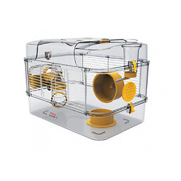 Cage Rody 3 Solo Banane. Taille : 41 X 27 X 28 Cm. Pour Petit Rongeur - Zolux - Zo-206016