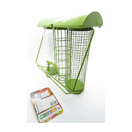 Mangeoire Trio Vert. 20 X 9 X Hauteur 22.5 Cm . Pour Oiseaux - Zolux - Zo-170501