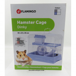 Cage Pour Hamster Dinky Bleu 30 X 23 X 26 Cm - Flamingo Pet Products - Fl-210149