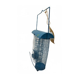 Mangeoire Trio Azur. 20 X 9 X Hauteur 22.5 Cm . Pour Oiseaux - Zolux - Zo-170118