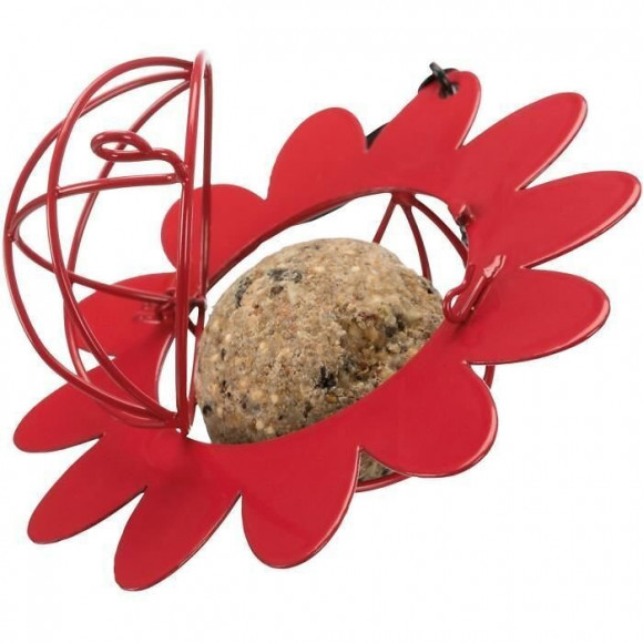Trixie Mangeoire Boule De Graisse Fleur - 14 X 42 Cm - Pour Oiseau