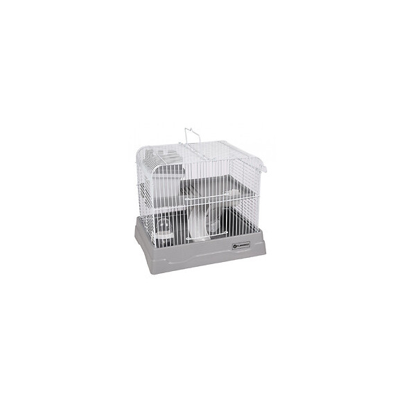 Cage Pour Hamster Dinky - Couleur Grise, Taille : 30 X 23 X 26 Cm - Flamingo Pet Products - Fl-210148