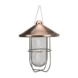 Trixie Distributeur De Cacahuetes - 700 Ml Et O 19 Cm - Cuivre - Pour Oiseau