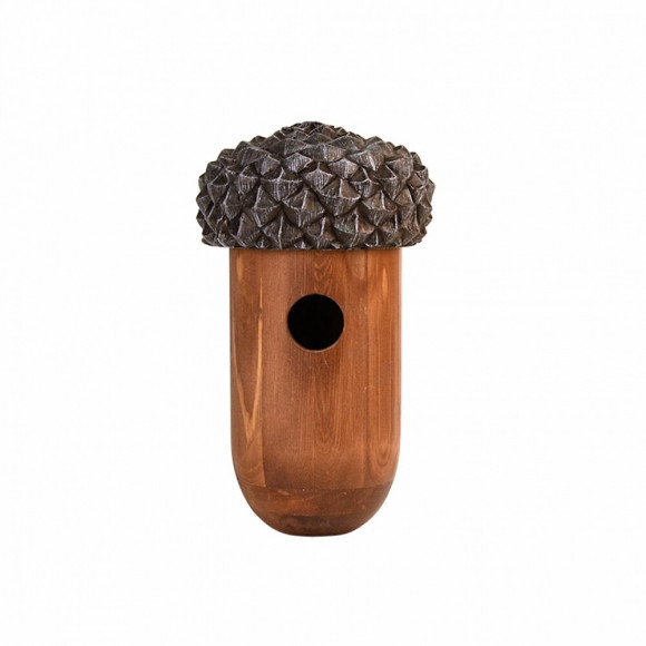 Nichoir En Forme Gland Pour Oiseaux Troglodyte. - Esschert Design - Ed-nk83