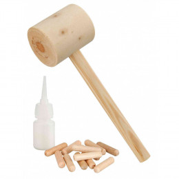 Kit De Construction D'un Nichoir En Bois Pour Vos Oiseaux - Trixie - Tr-55641