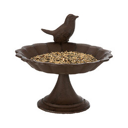 Abreuvoir/mangeoire Ou Baignoire Oiseau En Fonte - Trixie - Tr-55500