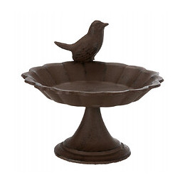 Abreuvoir/mangeoire Ou Baignoire Oiseau En Fonte - Trixie - Tr-55500