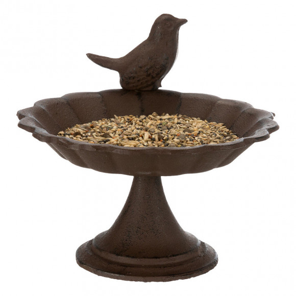 Abreuvoir/mangeoire Ou Baignoire Oiseau En Fonte - Trixie - Tr-55500