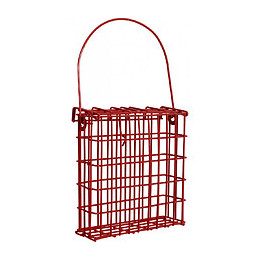 Support Pour Pain De Graisse En Métal . Rouge . Pour Oiseaux. - Zolux - Zo-170377