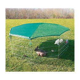 Enclos Exterieur Avec Filet De Protection Ø210 X 75cm - Trixie - Tr-6243